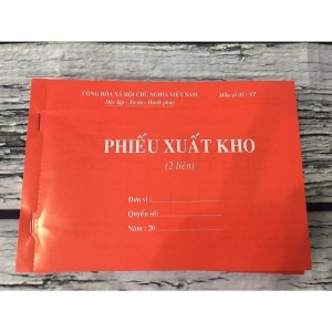 Phiếu Xuất Kho A5 2 Liên Chất Lượng Cao – Quản Lý Xuất Kho Chính Xác, Tiện Lợi