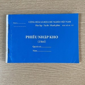 Phiếu Nhập Kho A5 2 Liên Chất Lượng Cao – Giải Pháp Quản Lý Hàng Nhập Chính Xác, Khoa Học
