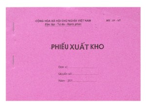 Phiếu Xuất Kho 1 Liên A5 Chất Lượng Cao – Tiện Lợi, Dễ Sử Dụng