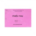 Phiếu Thu 1 Liên – Mẫu Phiếu Thu Chuẩn Kế Toán – Giấy In Offset Rõ Nét