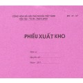 Phiếu Xuất Kho 1 Liên A5 Chất Lượng Cao – Tiện Lợi, Dễ Sử Dụng
