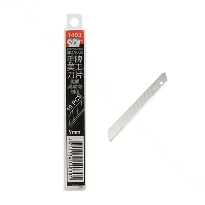 Lưỡi Dao Rọc Giấy Nhỏ SDI 1403 – Sắc Bén, Bền Bỉ, Dễ Thay Thế