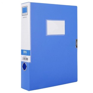 Cặp Hộp Nhựa Deli 5cm 31115 – Lưu Trữ Hồ Sơ Gọn Gàng, Chống Thấm Nước