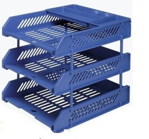 File 3 Tầng Sunwood – Khay Hồ Sơ Nhựa Cao Cấp, Tiện Lợi Sắp Xếp