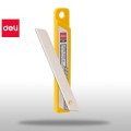 Lưỡi Dao Rọc Giấy Deli 2012 – Thép Sắc Bén, Bền Bỉ, Dễ Thay Thế