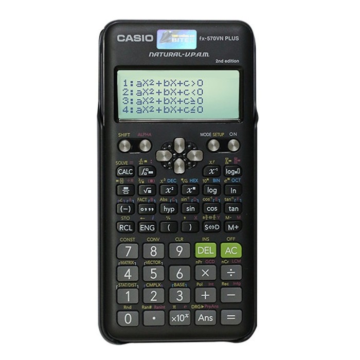 Máy Tính Học Sinh Casio FX-570VN PLUS – Khoa Học, Đa Chức Năng, Chính Hãng