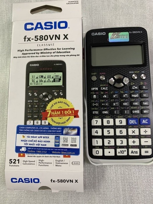 Máy Tính Khoa Học Casio fx-580VNX