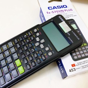 Máy Tính Khoa Học Casio fx-570ES Plus Chính Hãng – Phiên Bản Quốc Tế Hỗ Trợ 417 Tính Năng