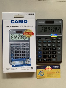Máy Tính Casio JF-120FM Chính Hãng – Máy Tính Bỏ Túi Đa Năng