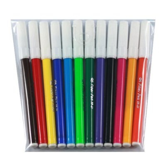 Bút Lông Màu Thiên Long FP-01 Hộp 12 Màu