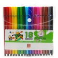Bút Dạ Màu Hồng Hà 8111 Hộp 18 Màu