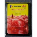 Giấy Ảnh Kim Mai A4 Vân 2 Mặt Định Lượng 220gsm – Giấy In Ảnh Hai Mặt Chuyên Nghiệp, Bề Mặt Vân Sang Trọng