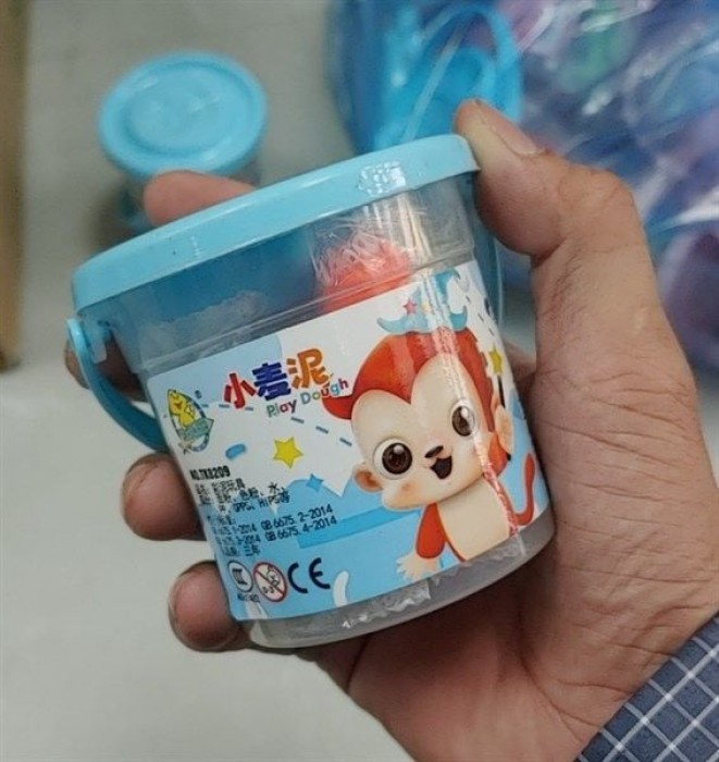 Đất Nặn Xô To – Bộ Đất Nặn Dạng Xô Lớn, Mềm Dẻo, An Toàn Cho Bé