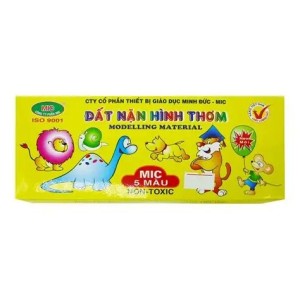 Đất Nặn Thơm Mic 5 Màu – Mềm Mịn, Không Dính Tay, An Toàn Cho Bé