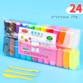 Đất Nặn Khô 24 Màu – Tự Khô, Mềm Mịn, An Toàn Cho Bé