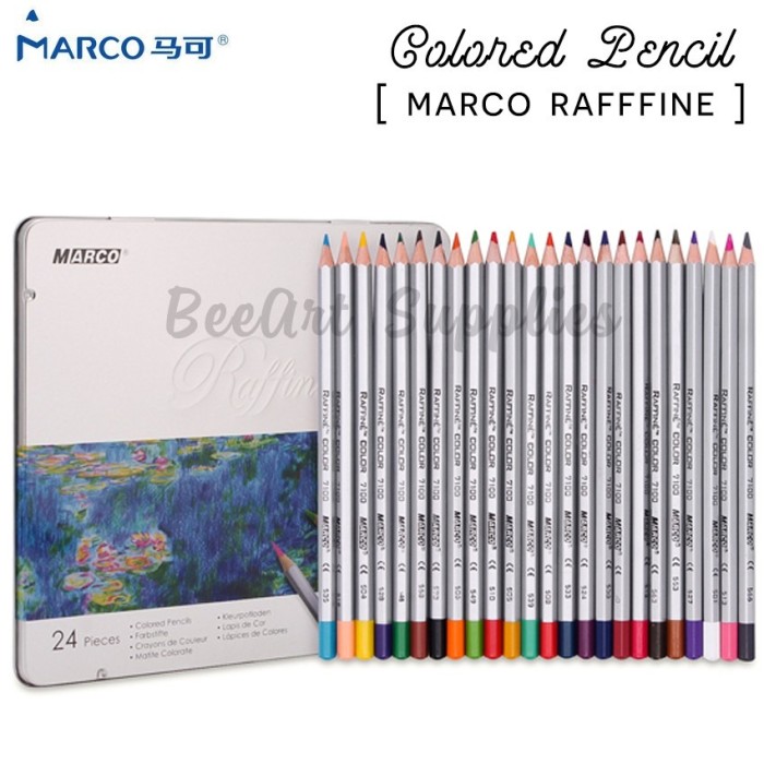 Bút Chì Màu Marco Hộp Giấy 24 Màu – Màu Sắc Đa Dạng, Tô Điểm Tác Phẩm Nghệ Thuật
