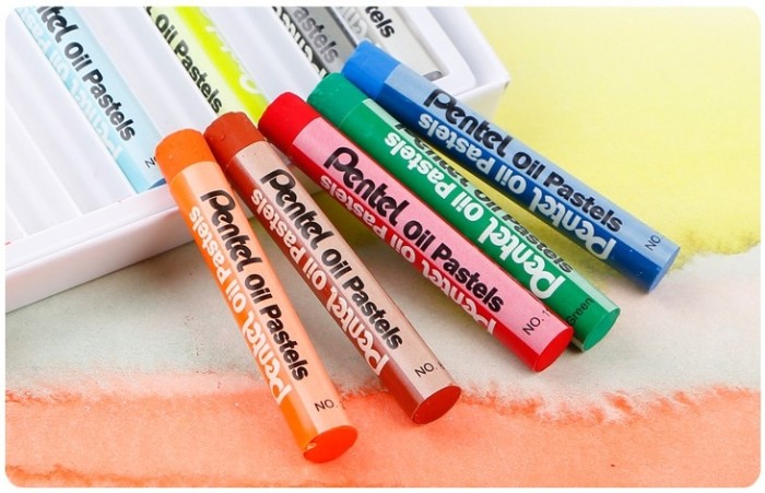 Sáp Dầu Pentel 25 Màu – Bộ Màu Nghệ Thuật Đa Dạng, Sáng Tạo Tối Ưu