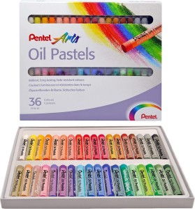 Sáp Dầu Pentel 36 Màu – Bộ Màu Đa Dạng Cho Học Sinh Và Nghệ Thuật