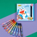 Màu Doreamon CR-C04 10 Màu – Bộ Sáp Tô Màu Cho Bé