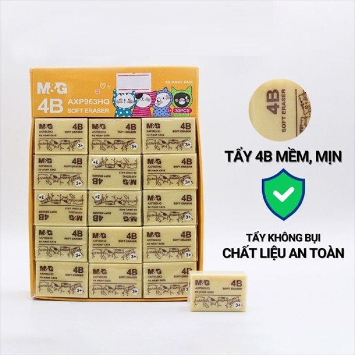 Tẩy MG AXP963HQ 4B – Gôm Tẩy Cao Cấp Chuyên Dụng