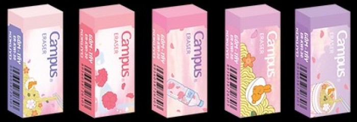 Tẩy Campus ER-KWI-30 – Gôm Tẩy Hình Hoa Tulip Nhật Bản