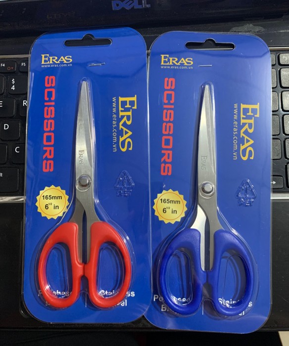 Kéo cắt giấy Eras E720 – Kéo văn phòng hiệu quả (165 mm)