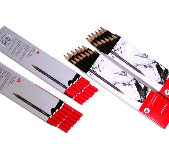 Bút Chì Gỗ Kỹ Thuật STACOM PC101 – Đa Độ Cứng Cho Phác Thảo & Thiết Kế