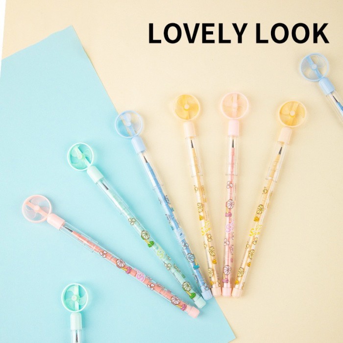 Bút Chì Khúc - GuangBo H06369 – Bút Chì Bẻ Khúc Nhiều Màu Dễ Thay Ruột Cho Học Sinh