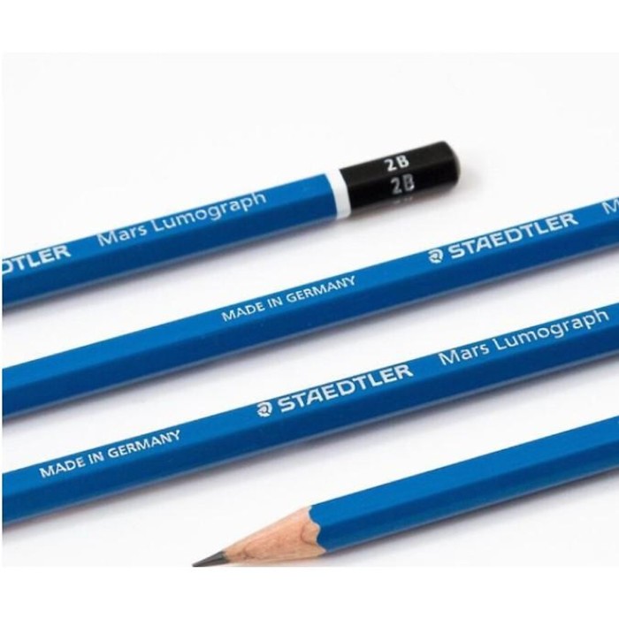 Bút chì Staedtler 100 – 2B (Mars Lumograph) – Chất Lượng Đức, An Toàn Cho Vẽ & Viết