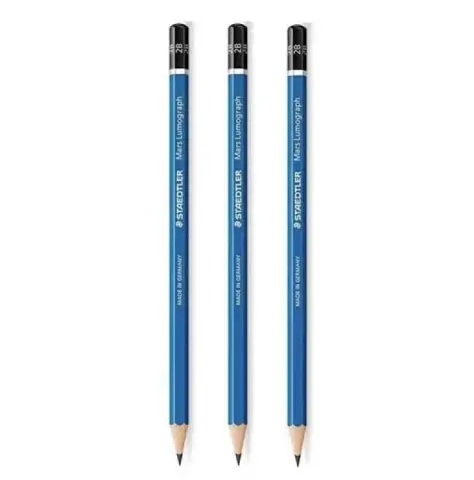 Bút chì Staedtler 100 – 2B (Mars Lumograph) – Chất Lượng Đức, An Toàn Cho Vẽ & Viết