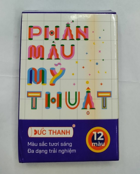 Phấn Màu Mỹ Thuật Đức Thanh – Màu Sắc Tươi Sáng, An Toàn Cho Học Sinh
