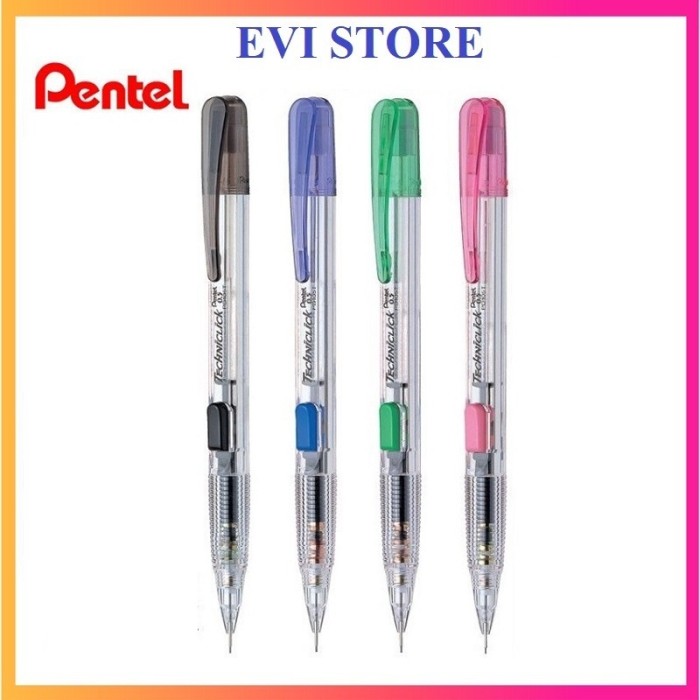 Bút Chì Kim Pentel PD105 – Bút Chì Bấm 0.5mm Nhiều Màu Chính Hãng Cao Cấp Nhật Bản