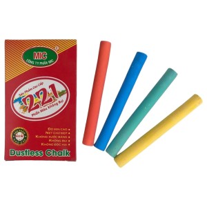 Phấn Màu MIC – Nét Viết Sắc Nét, Ít Bụi, Dễ Xóa