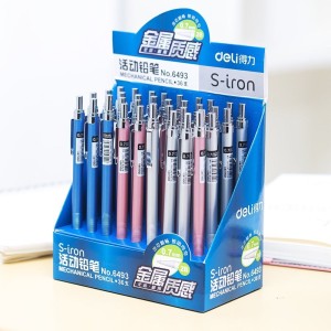 Bút Chì Kim 0.7mm Deli 6493 – Bút Chì Bấm Tự Động Chính Hãng Thiết Kế Gọn Nhẹ, Tiện Lợi