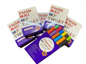 Phấn Màu Mỹ Thuật Đức Thanh – Màu Sắc Tươi Sáng, An Toàn Cho Học Sinh