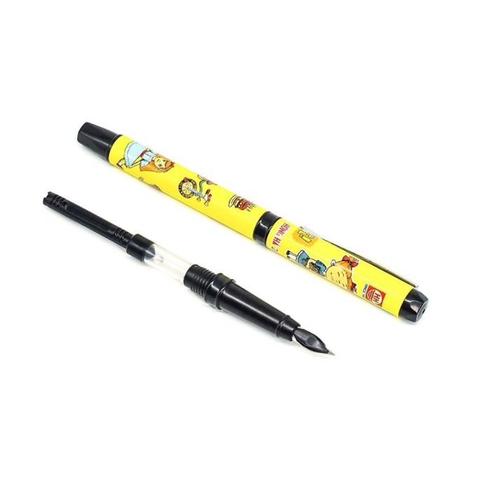 Bút Máy Hồng Hà 2267 – Ngòi Mài Sẵn, Viết Êm, Nét Thanh Đậm, Phù Hợp Luyện Chữ Đẹp Tiểu Học