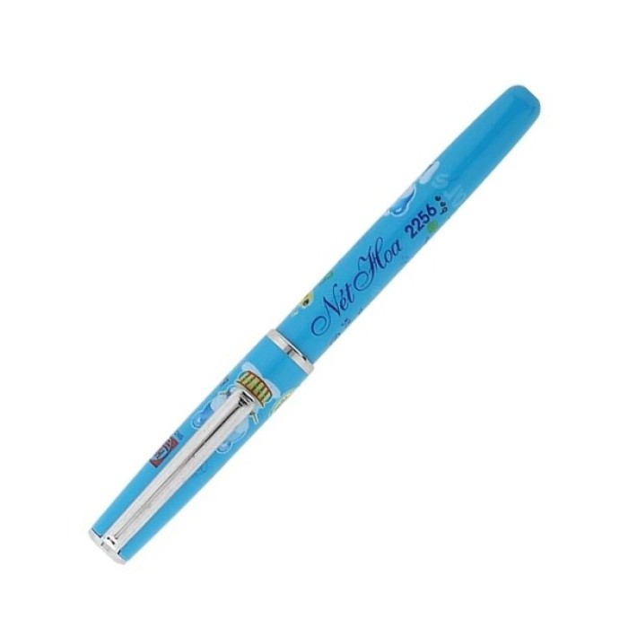 Bút Máy Hồng Hà Nét Hoa 2256 – Bút Luyện Chữ Đẹp, Ngòi Mài Thanh Đậm, Mực Ra Đều, Phù Hợp Học Sinh Tiểu Học