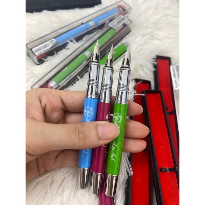 Bút Mài Thầy Ánh SH041 – Ngòi Mài Sẵn Thanh Đậm, Viết Êm Tay, Dành Cho Luyện Chữ Đẹp Cấp Tiểu Học