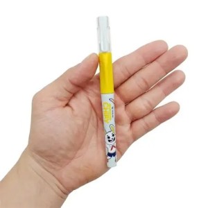 Bút Máy Chipy Thiên Long FTC-020 – Thân Vàng Sang Trọng, Mực Đen, Viết Êm Tay, Dành Cho Học Sinh Và Văn Phòng