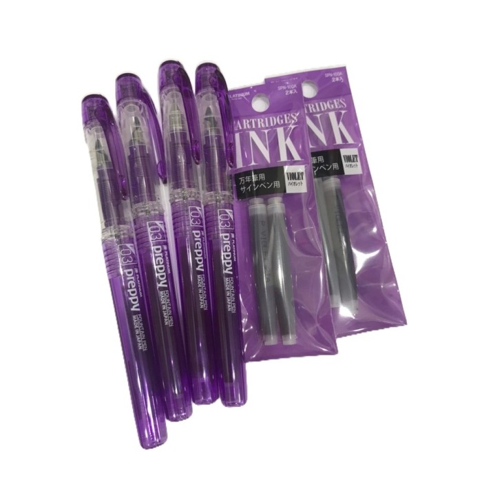 Bút Máy Preppy Nhật Bản 03 – Nét 0.3mm, Ngòi Siêu Nhỏ, Viết Trơn, Chuẩn Nhật, Dành Cho Viết Tay Và Ghi Chép Chính Xác