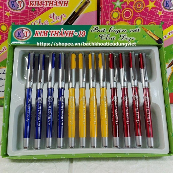 Bút Máy Kim Thành 19 – Ngòi Viết Êm, Mực Ra Đều, Lý Tưởng Cho Học Sinh Và Luyện Viết Chữ Đẹp