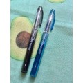 Bút Máy Preppy F02 Nhật Bản – Nét 0.2mm, Vỏ Xanh Trong Suốt, Ống Mực Tím, Viết Mảnh Cực Đẹp, Chuẩn Ghi Chú Và Luyện Nét Nhỏ