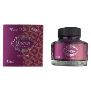 Mực Bút Máy Queen FPI02 45ml – Phiên Bản Cao Cấp, Không Mắc Cặn, Không Làm Tắc Ngòi