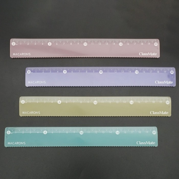Thước Kẻ 20cm Classmate CL-RL207 – Nhựa Trong Suốt, Độ Chính Xác Cao