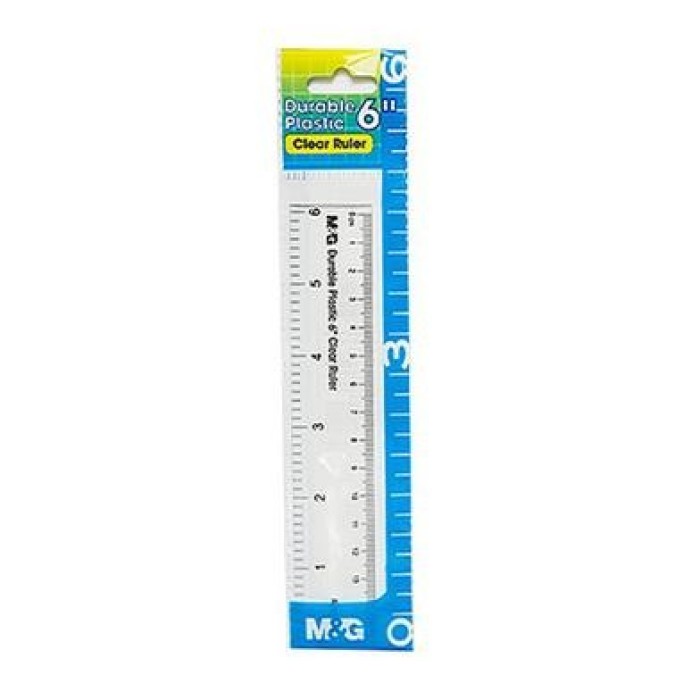 Thước 15cm M&G ARL960H8 – Nhựa Trong Cao Cấp, Đo Chính Xác, Thiết Kế Nhỏ Gọn