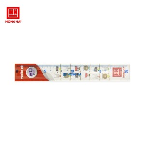 Thước Kẻ 20cm Hồng Hà 3385 – Độ Chính Xác Cao, Bền Đẹp