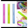 Thước Kẻ Dẻo 30cm Deli 6209 – Nhựa Dẻo Cao Cấp, Uốn Cong Không Gãy, Đo Chính Xác