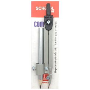 Bộ Compa Kèm Bút Chì Gỗ Hồng Hà 3215 – Dụng Cụ Vẽ Hình Học Tiện Lợi