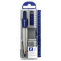Bộ Compa Staedtler 550-50 Kèm Bút Chì Kim và Ngòi Thay Thế Chính Hãng