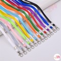 Dây Lụa Đeo Thẻ 1cm Móc Sắt – Chất Liệu Lụa Mềm Mịn, Móc Sắt Chắc Chắn, Đa Màu Sắc